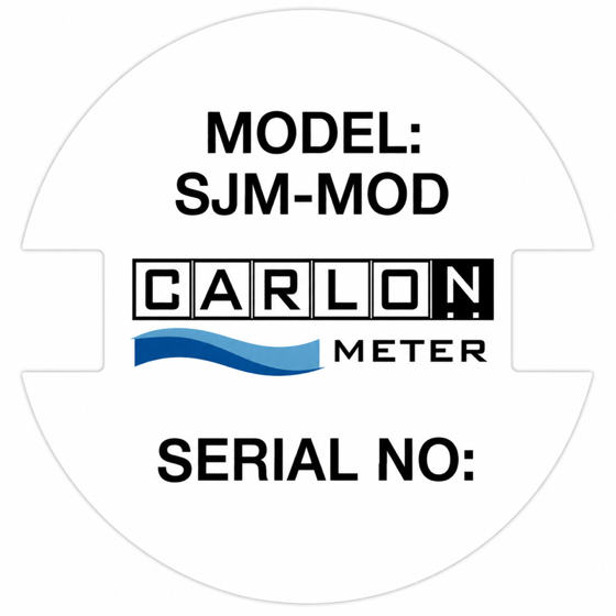 Carlon Meter label printed by Michigan Shippers Supply